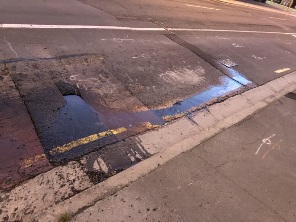 The photograph attached to this water supply report