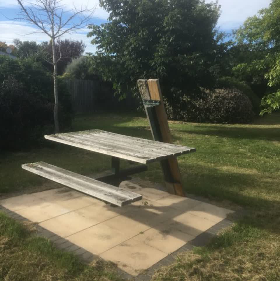 The photograph attached to this parks report