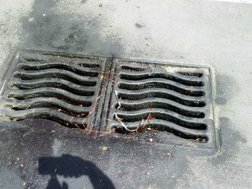 The photograph attached to this wastewater/stormwater report