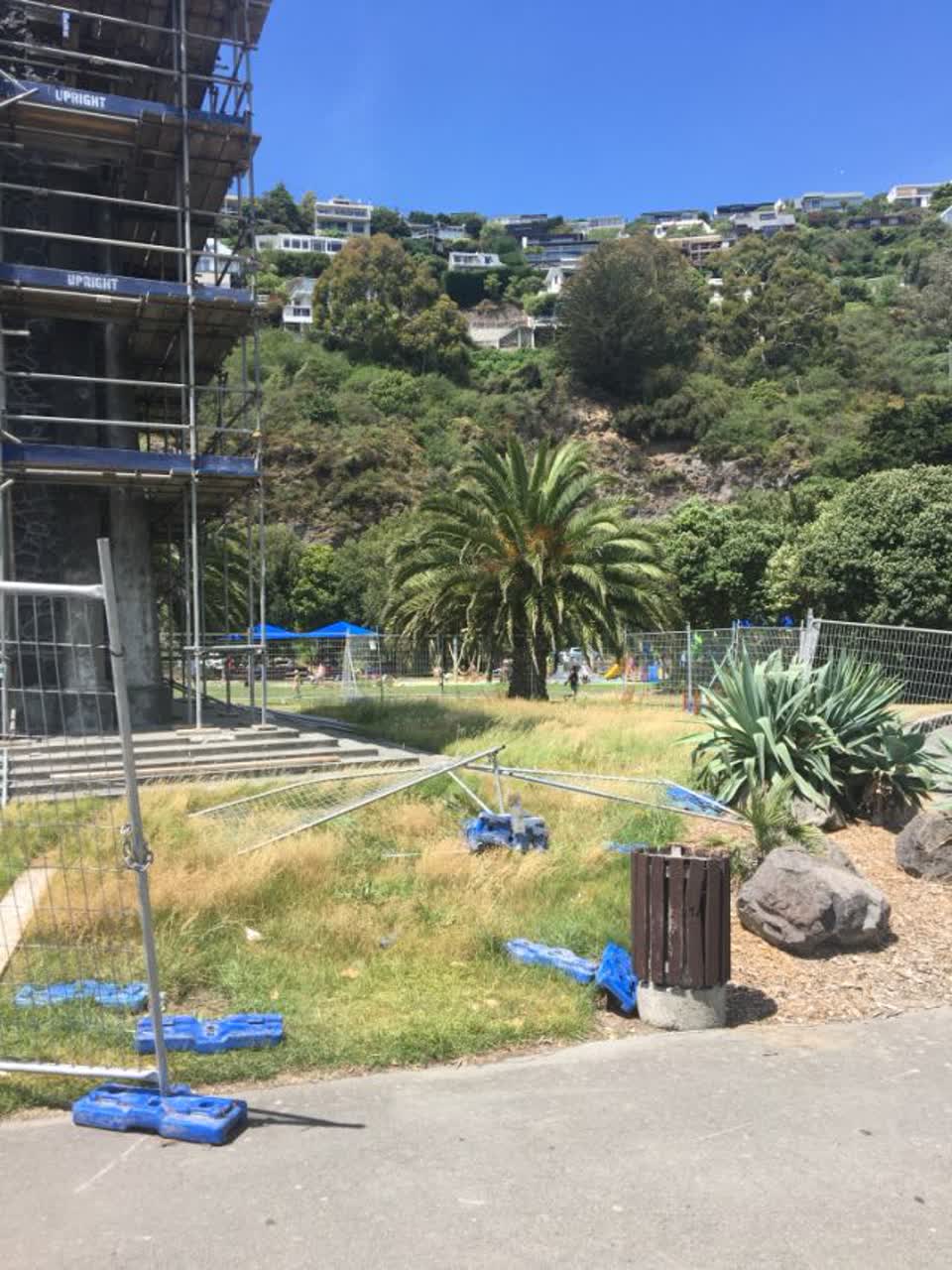 The photograph attached to this parks report