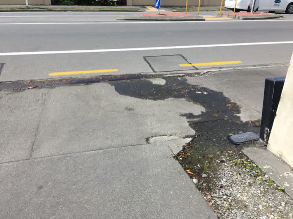 The photograph attached to this water supply report
