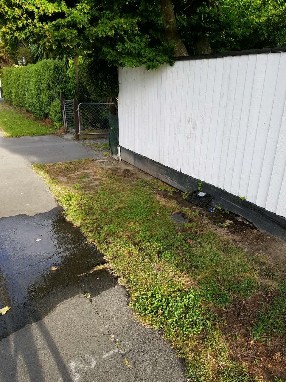 The photograph attached to this water supply report