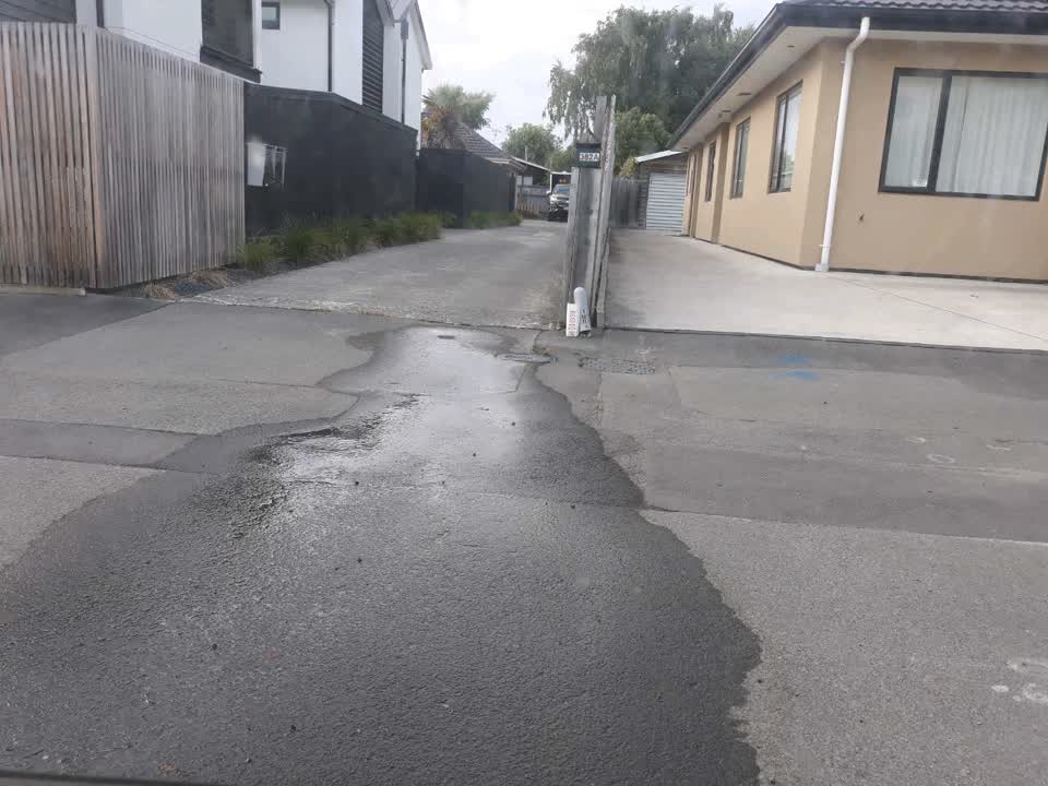 The photograph attached to this water supply report