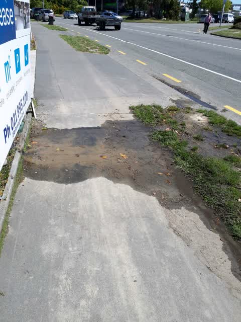 Roading/Streets, a report photo