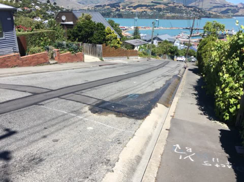 The photograph attached to this water supply report