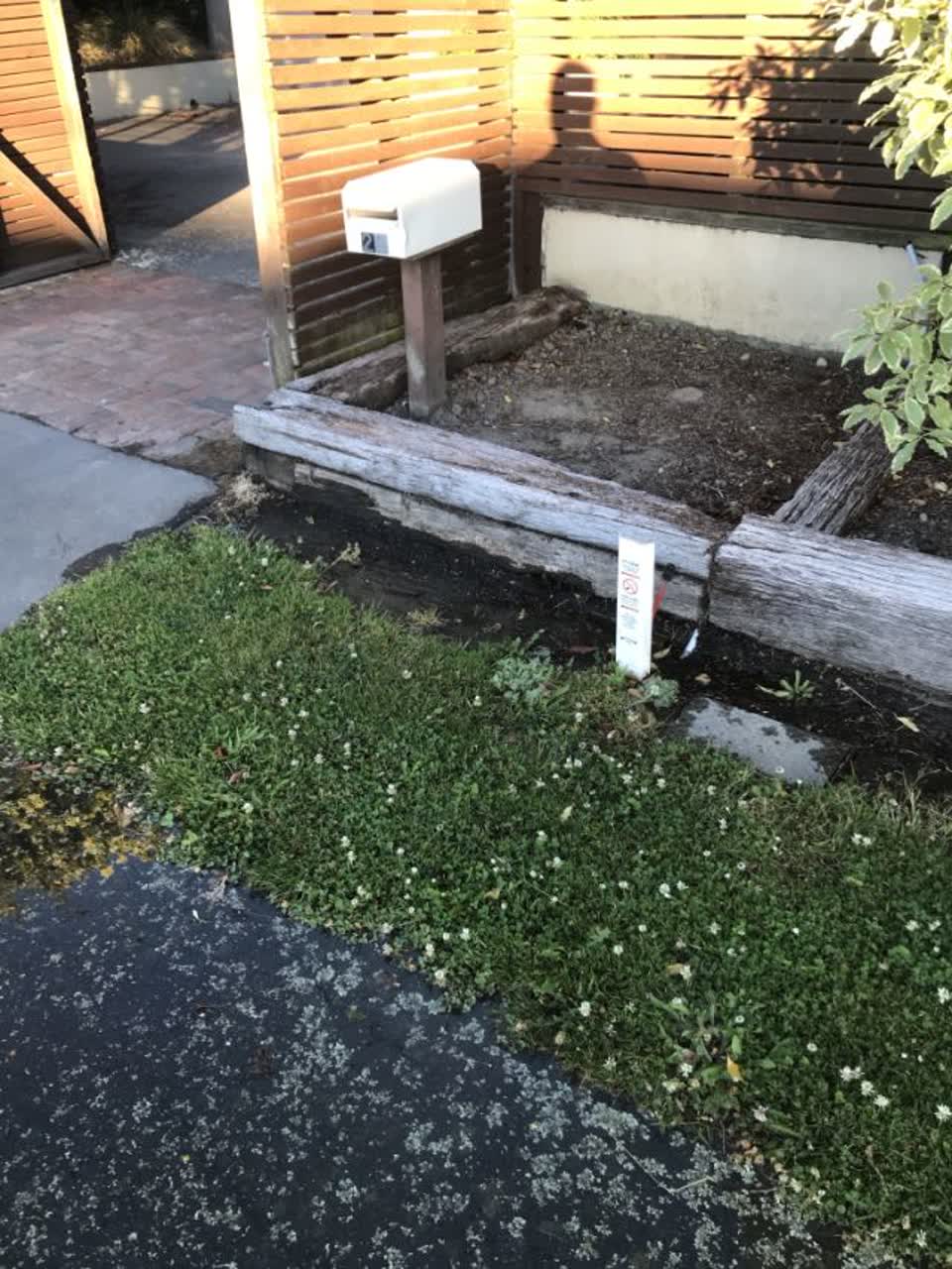 The photograph attached to this water supply report