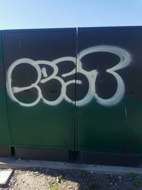 Graffiti, a report photo