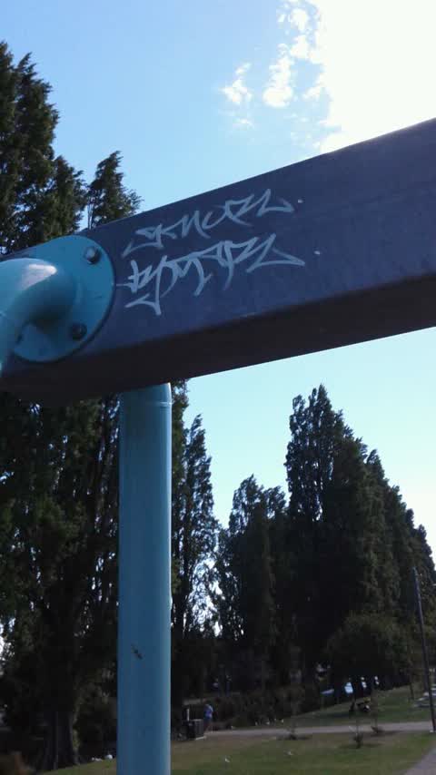 Graffiti, a report photo