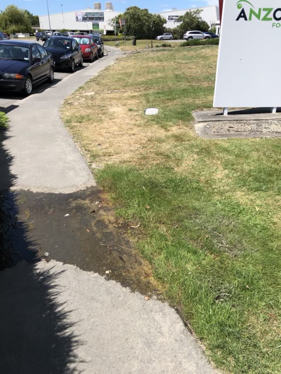 The photograph attached to this water supply report