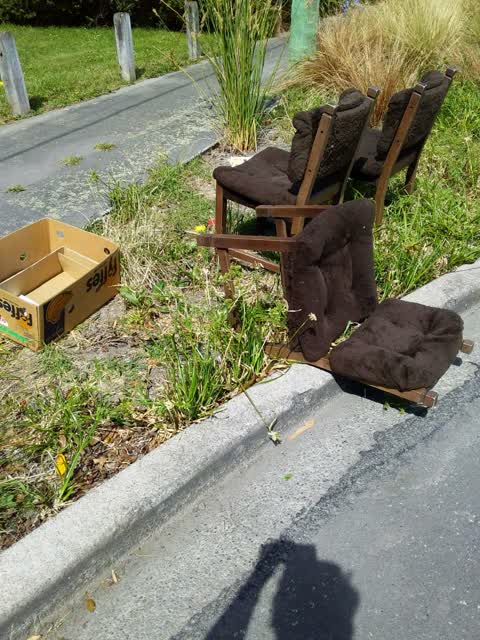 Rubbish/Recycling — a report photo