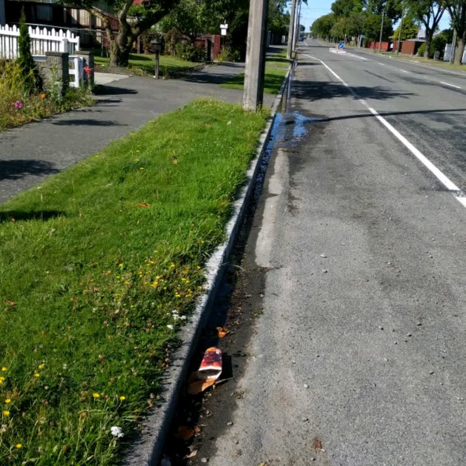 The photograph attached to this water supply report