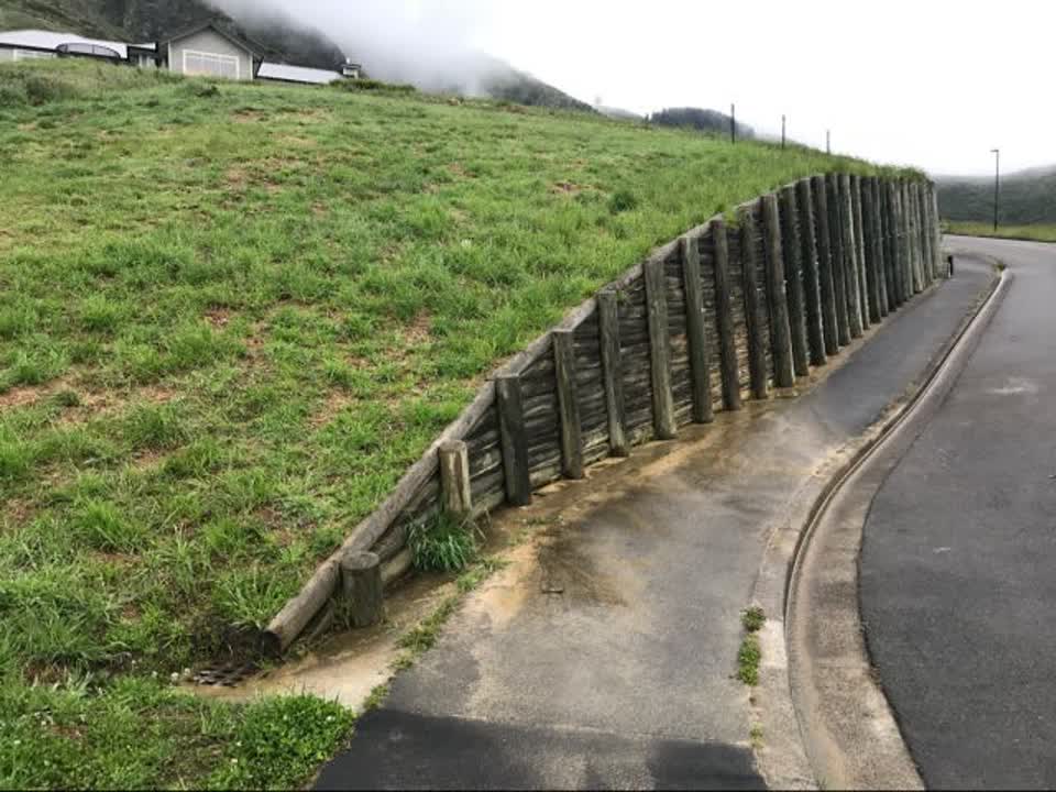 The photograph attached to this wastewater/stormwater report