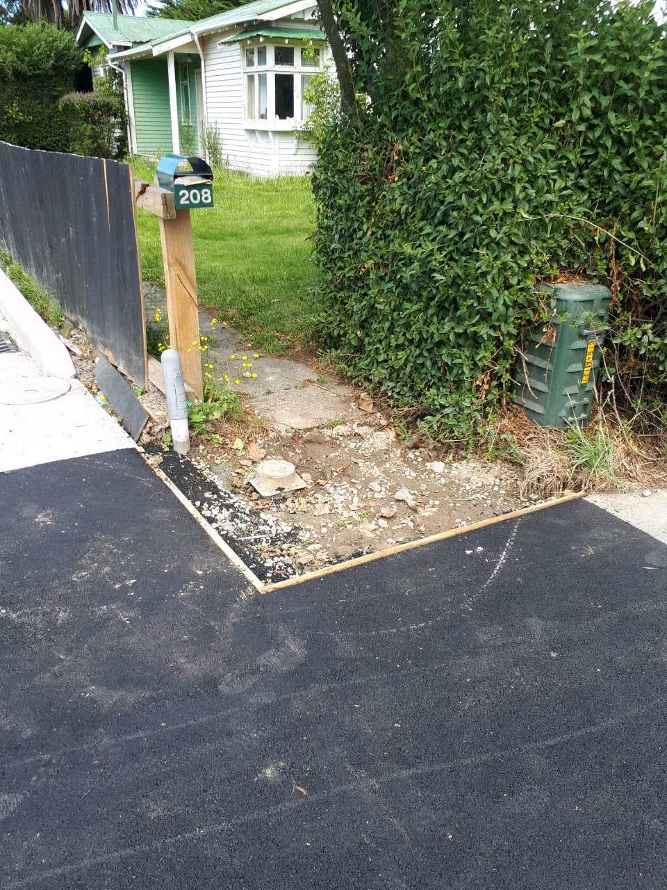 The photograph attached to this water supply report