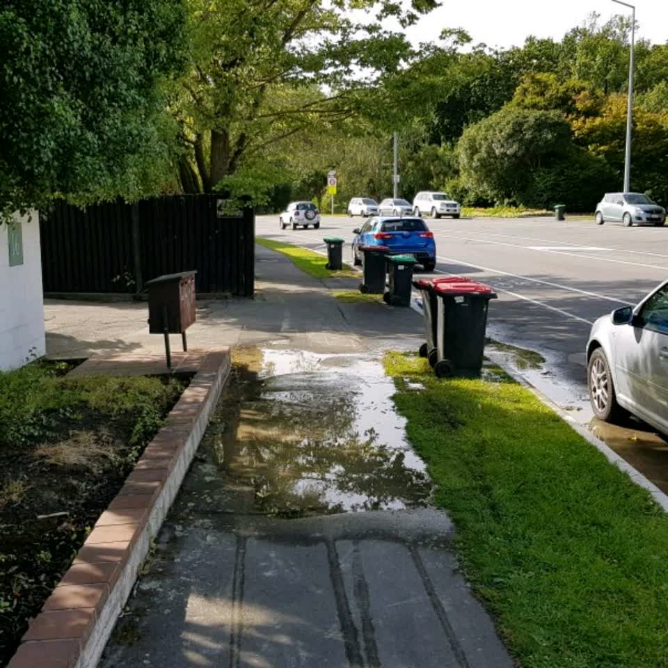 The photograph attached to this water supply report