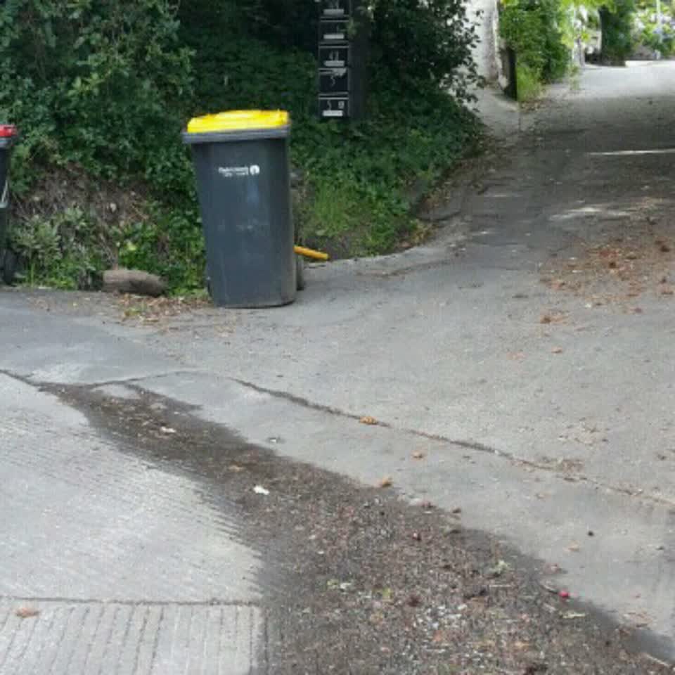 The photograph attached to this wastewater/stormwater report