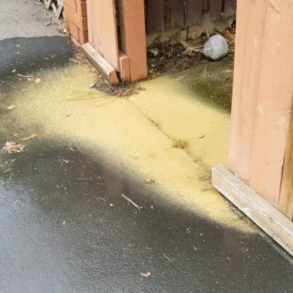 The photograph attached to this wastewater/stormwater report