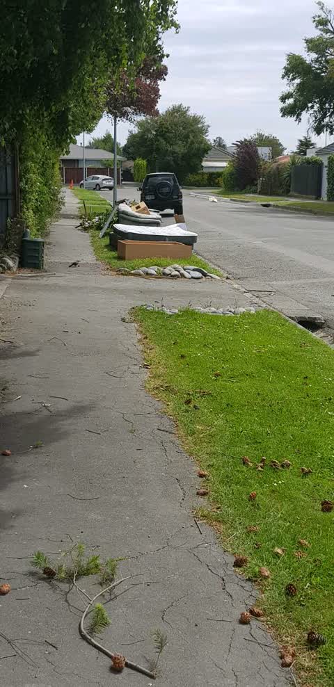 Rubbish/Recycling — a report photo
