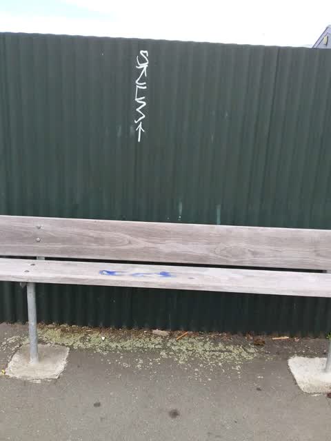 Graffiti, a report photo