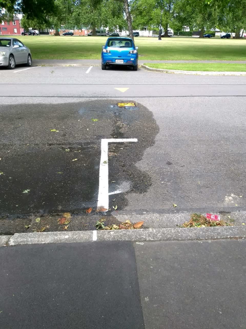 The photograph attached to this water supply report