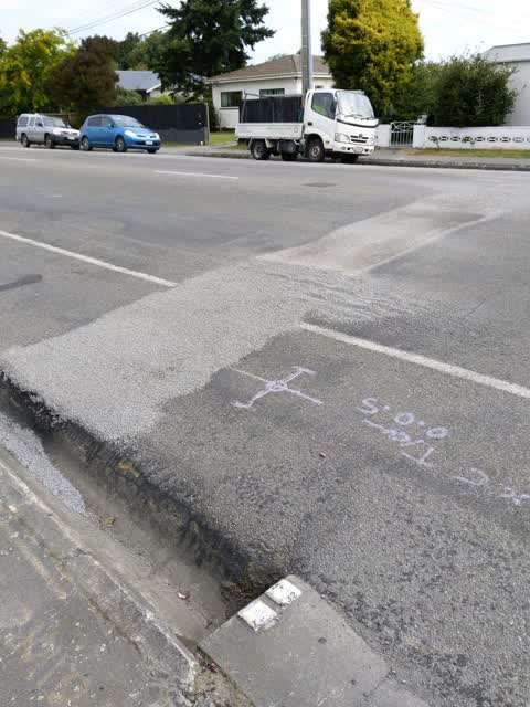 Roading/Streets, a report photo