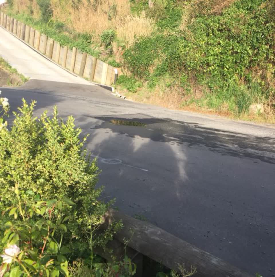 The photograph attached to this water supply report