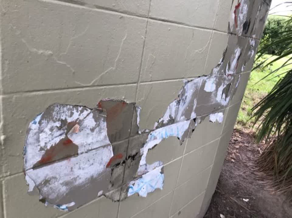 The photograph attached to this parks report