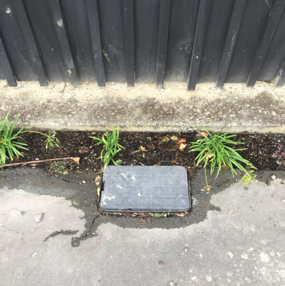 The photograph attached to this water supply report