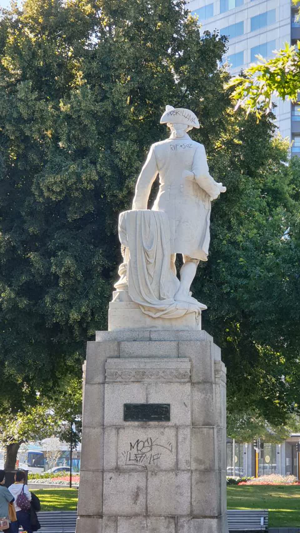The photograph attached to this parks report
