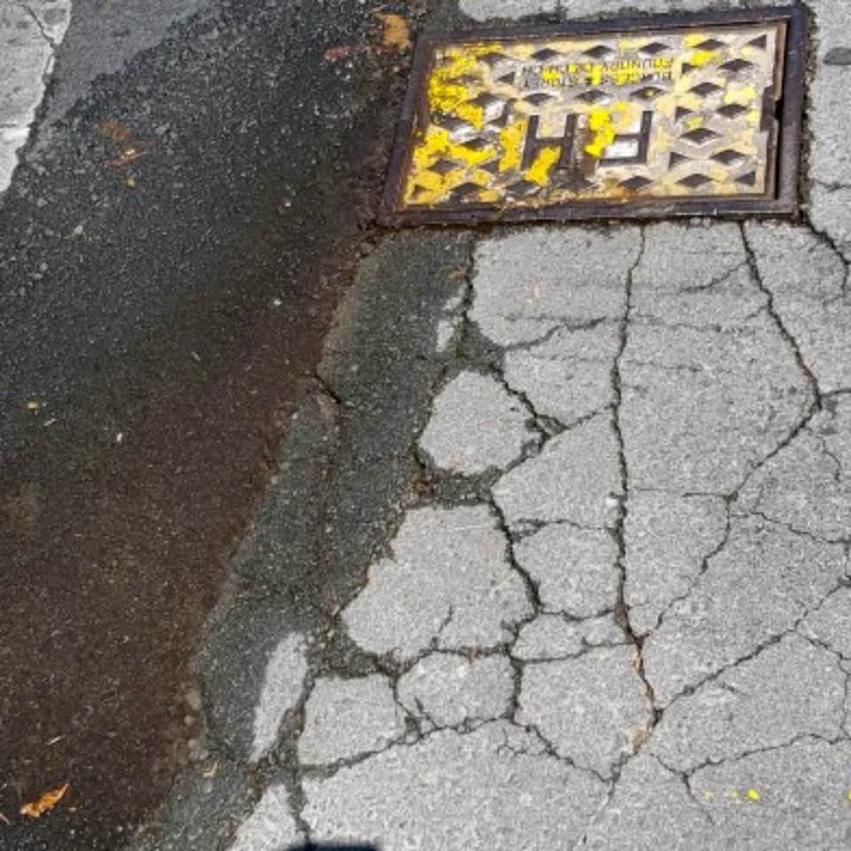 The photograph attached to this water supply report