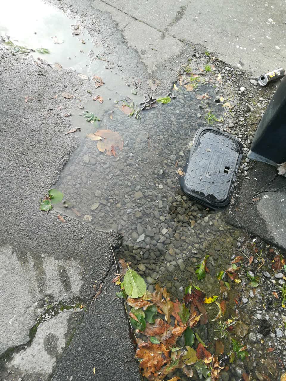 The photograph attached to this water supply report