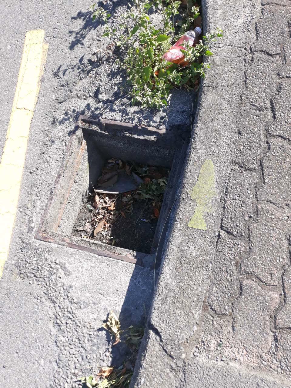 The photograph attached to this wastewater/stormwater report