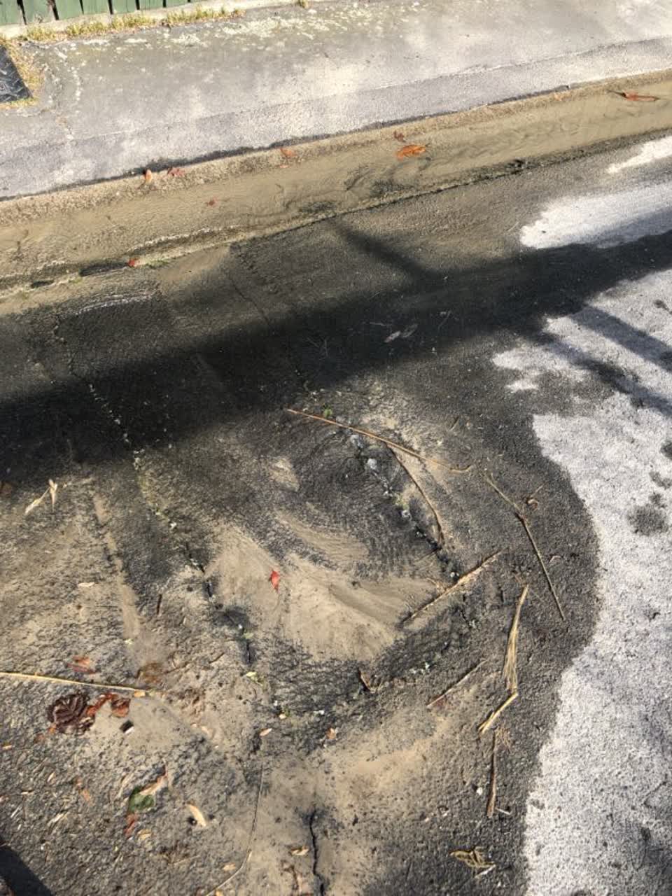 The photograph attached to this water supply report