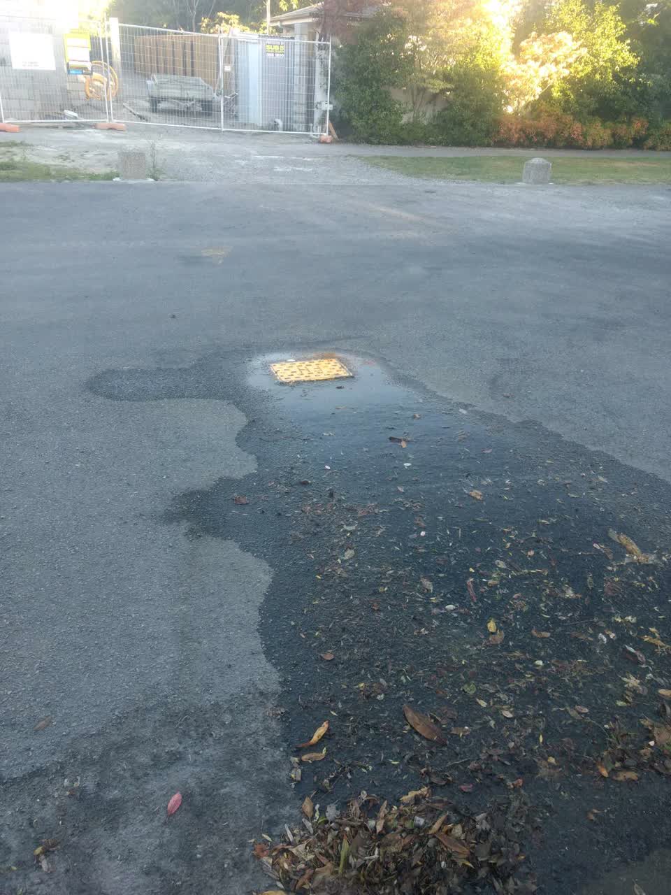 The photograph attached to this water supply report