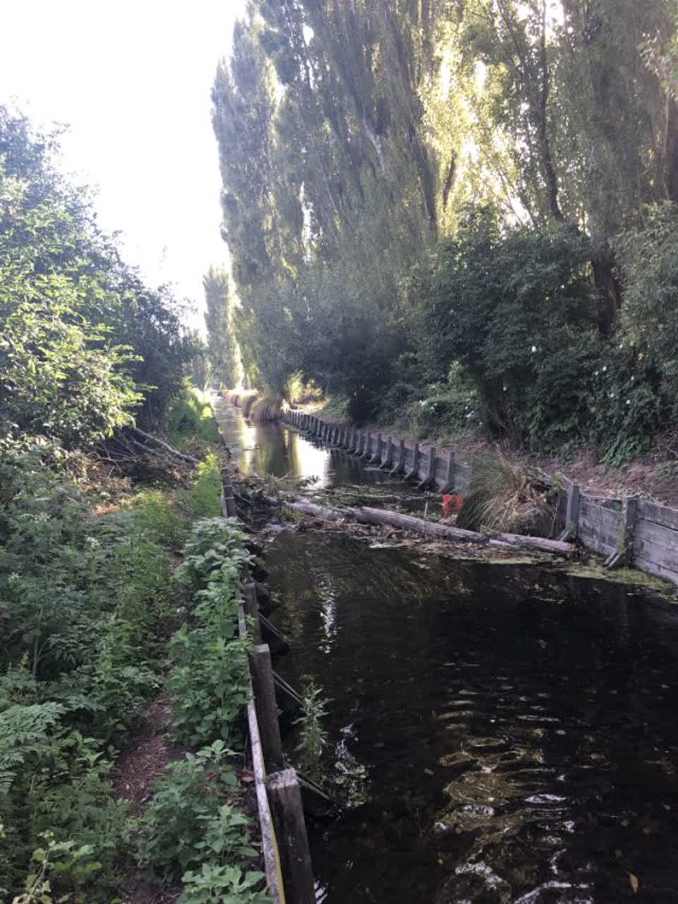 The photograph attached to this wastewater/stormwater report