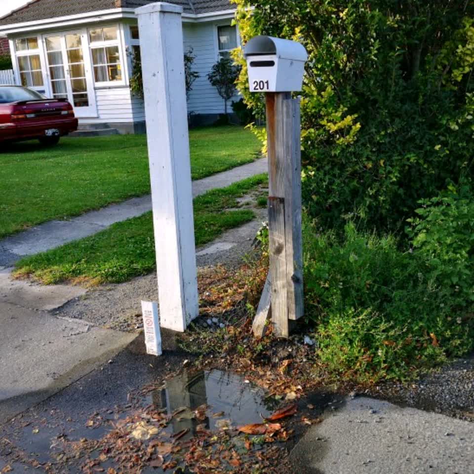The photograph attached to this water supply report