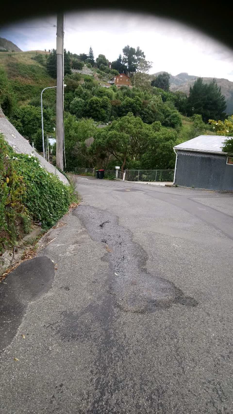The photograph attached to this wastewater/stormwater report