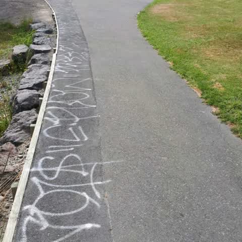 Graffiti, a report photo