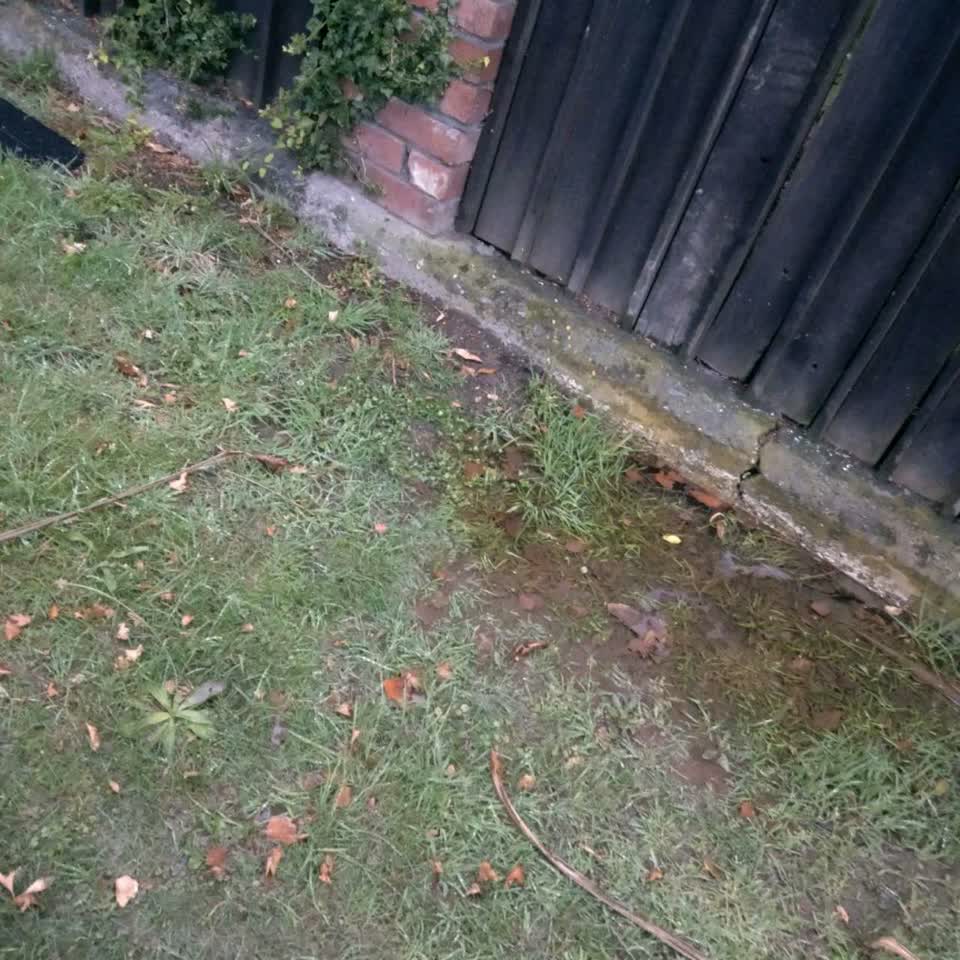 The photograph attached to this wastewater/stormwater report