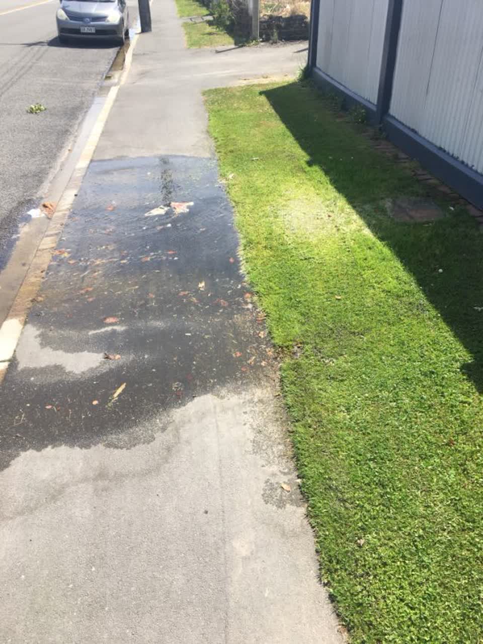 The photograph attached to this water supply report
