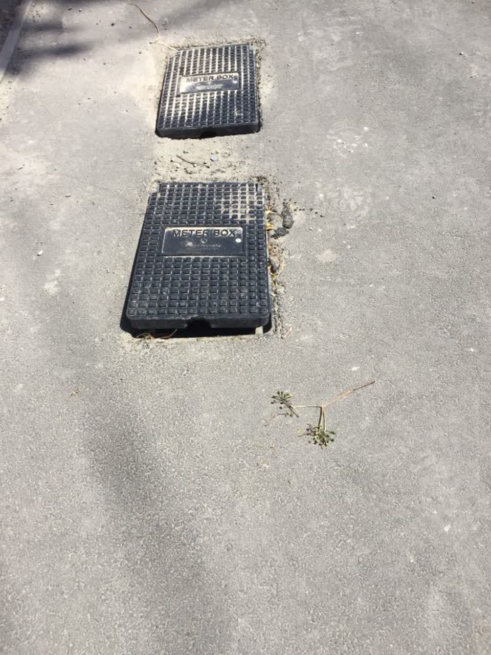 The photograph attached to this water supply report