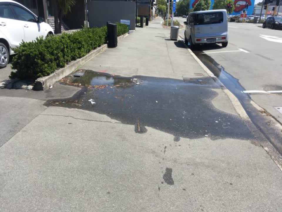 The photograph attached to this water supply report