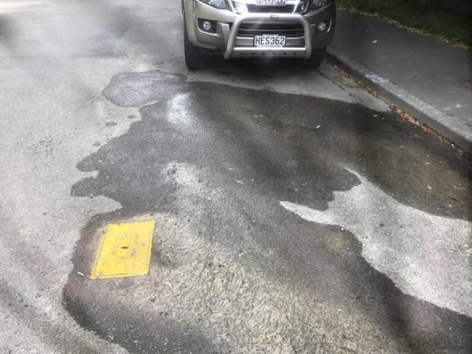 The photograph attached to this water supply report