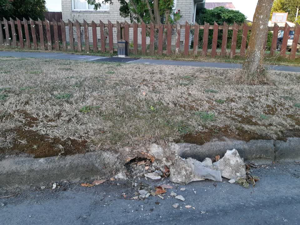 The photograph attached to this wastewater/stormwater report
