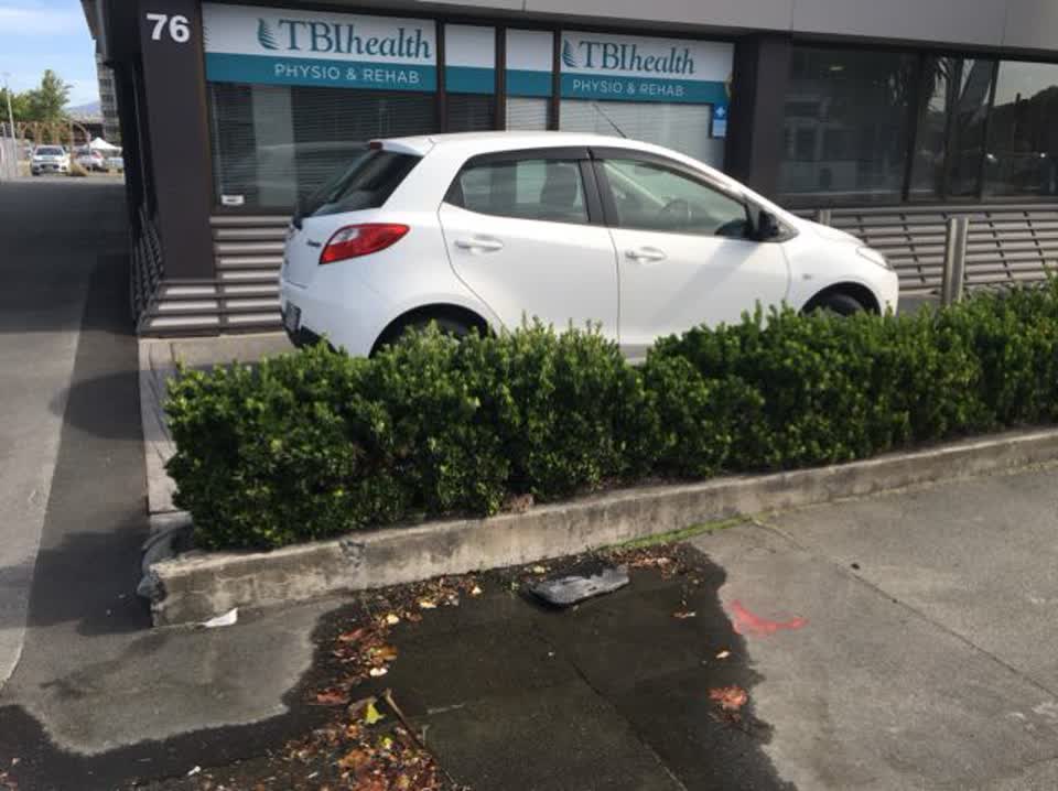 The photograph attached to this wastewater/stormwater report