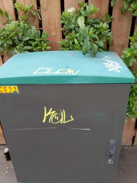 Graffiti, a report photo