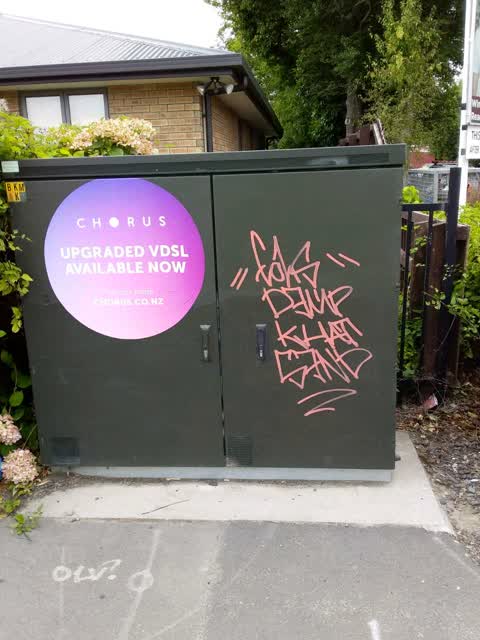Graffiti, a report photo