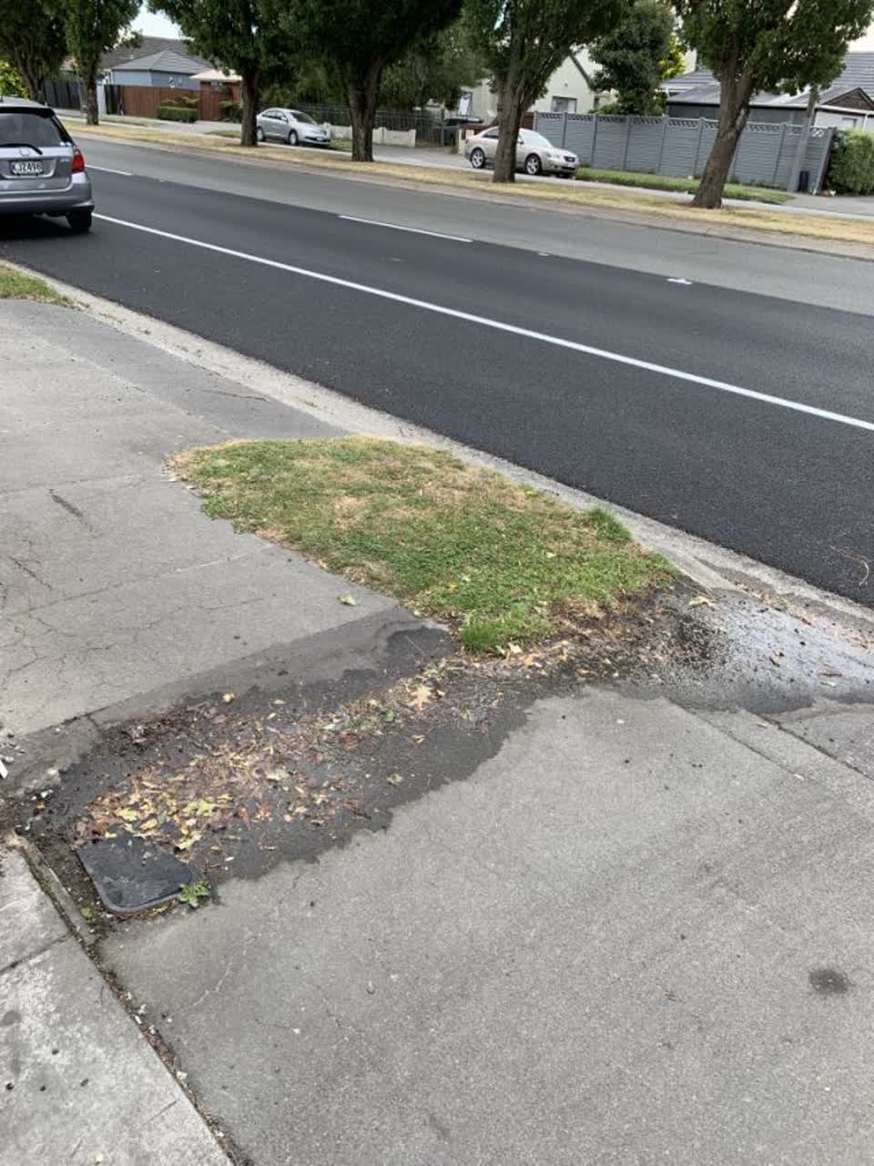 The photograph attached to this water supply report