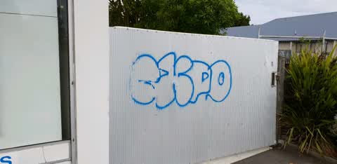 Graffiti, a report photo
