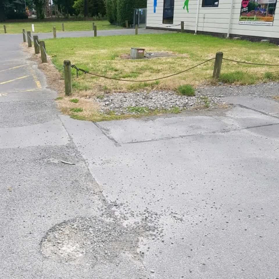 The photograph attached to this parks report