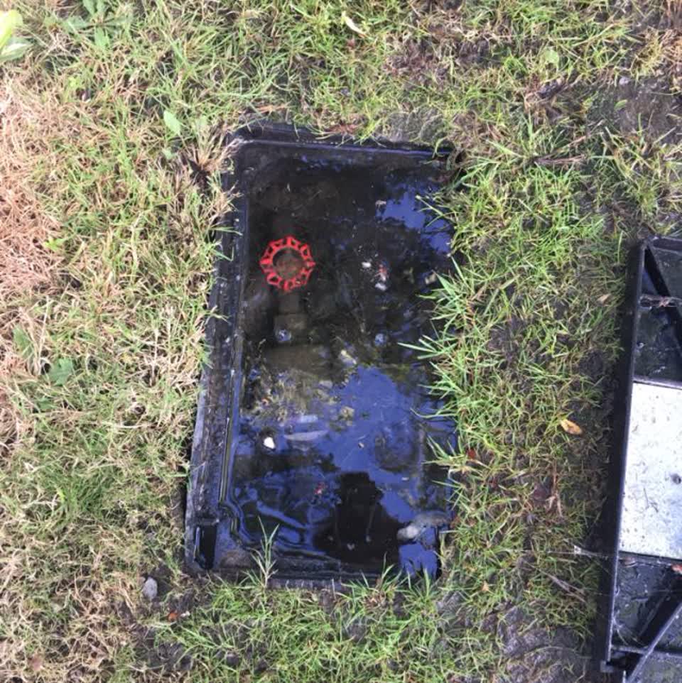 The photograph attached to this water supply report